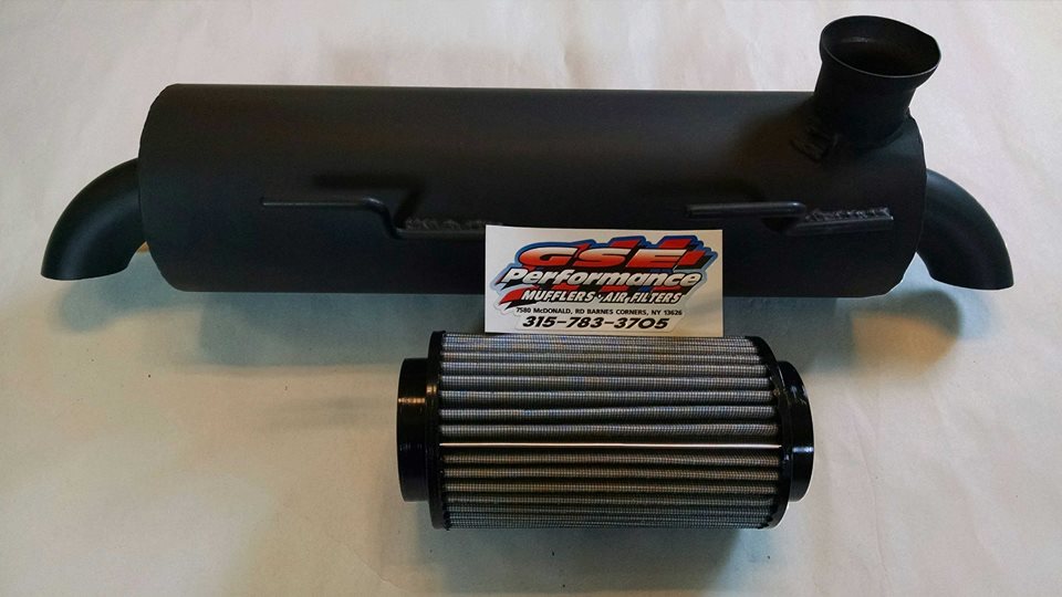 GSE Performance ATV Exhaust & Air Filter