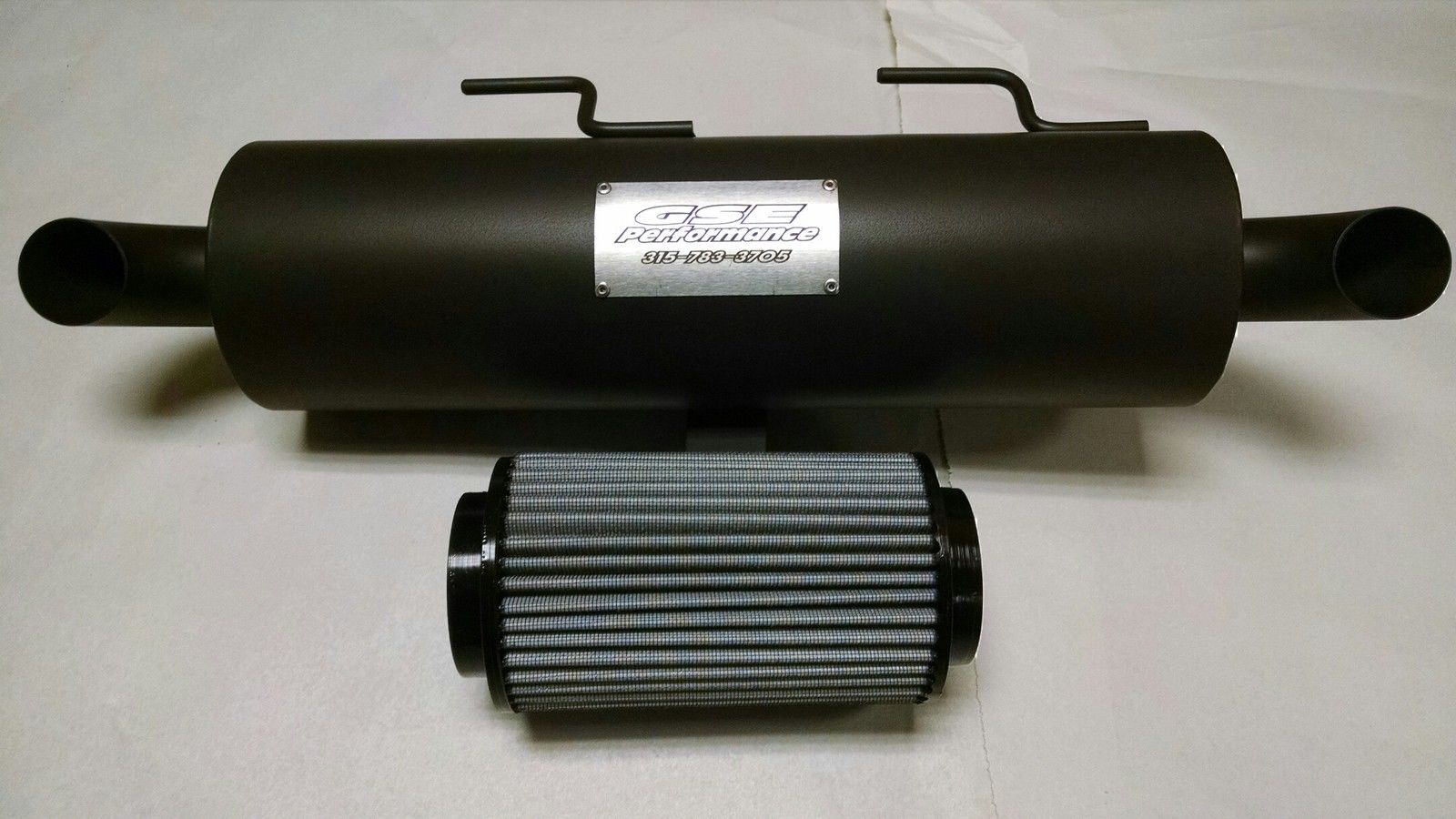 POLARIS SPORTSMAN 550 850 TRAIL STALKER MUFFLER FILTER COMBO DEAL GSE