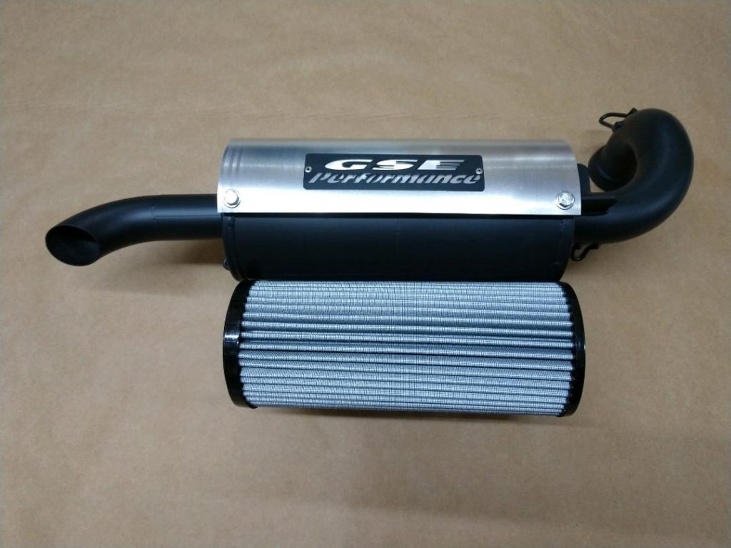 2365/PR1937 Polaris RZR 900 + 900 ACE Trail Tamer muffler and High